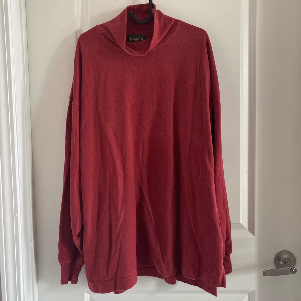 Timberland Red Turtle Neck